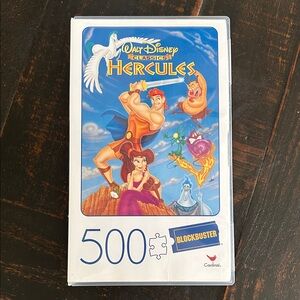 Walt Disney Classics “Hercules” 500-Piece Puzzle - Blockbuster Video